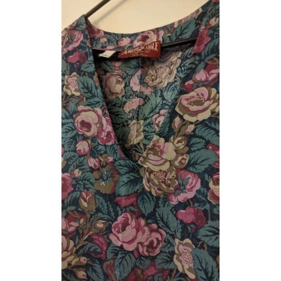 American Eagle Size 6 Vintage Floral Sleeveless Dress Size 6 - Picture 5 of 12